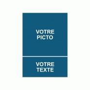 Étiquette de sécurité en PVC avec pictogramme - Personnalisable avec logo et texte - Fabrication française_4