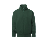 Sweat-shirt pour homme - Zip intégral, poches avec zip, poignets et taille élastiques - ALABAMA S00645-0308 - Payper_3