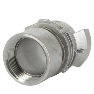 Demi-raccord symétrique avec verrou - DN 40 mm - F 1