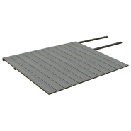 Vidaxl panneaux de terrasse et accessoires wpc marron/gris 30 m² 4 m 3070474_3