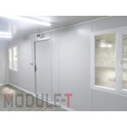 Abri de chantier 20 pieds avec équipements électriques conformes