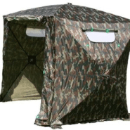 Abri de chantier bicolore - structure montage rapide - dimensions 2100x2100mm_3