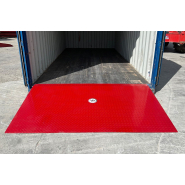 Rampe d'accès pour conteneur au sol, facilement déplaçable - Capacité 8T - AZ RAMP HCRY-08_3