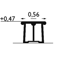 Banc public Gripsholm réf 8037162 - Brun/Noir - Free Standing - Hags_3