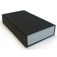 Boîte articulée / présentoir - multifonction en carton 20/10ème avec papier Balacron noir et impression numérique_3