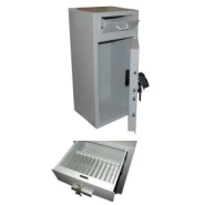 Caisse Temporisée Tout acier - agréée camca - protection 40mm - porte à pivots intérieurs_3