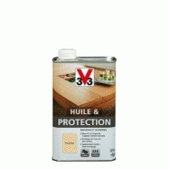 Huile et protection pour meuble et objet - V33 incolore mat 0.5 L_3