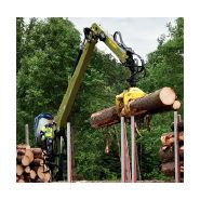 Grue forestière LOGLIFT 140S - Hiab - Portée hydraulique de 7,9 m à 9,6 m - Capacité 13,5 tm_3