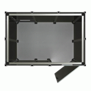 Cabine de soudage laser classe 4 - 3x2m avec porte à charnière_3