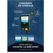 Cendrier de Sondage Citoyen 3 produits pour le prix de 2 !_3