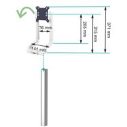 E Cart LD 2 - Chariot informatique médical pré-configuré pour écran - Ergonoflex - 25 kg_3