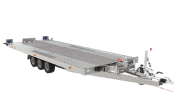 Porte voiture SARIS AT 580 200 3 K - basculement hydraulique - 3 essieux - PTAC : 3500 kg - 580 x 200 cm - Référence -AA2354520_3