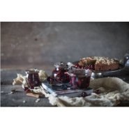 Bocaux en verre WECK fête 560 ml Ø 80 mm avec couvercles en verre et joints - WN000052 (clips non inclus)_3