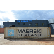 Container maritime 40 pieds - Structure en acier corten - Capacité de chargement considérable_3