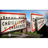 Panneau de localisation sortie d'agglomération EB20 - 2 lignes - WP Signalisation_3