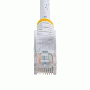 StarTech Cble réseau Cat5e sans crochet de 10 m - Blanc_3