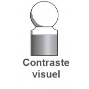 310.03-2 - Potelets fixes à sceller - Boule Ø120mm - Hauteur hors-sol 1,20m - Hauteur totale 1,50m_3