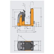 620 PM-T ac - Tracteur logistique électrique OMG Industry - capacité remorque 3 t - opérateur embarqué_3