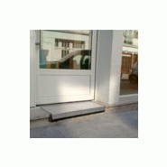 Rampe rabattable trait d'union marche simple - Franchissement de marche 7 à 22 cm - Aluminium antidérapant_3