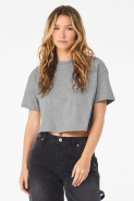T-shirt crop femme - Réf: BE6482 - 100% coton peigné et ring-spun - Bella + Canvas_3
