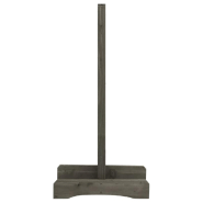 Vidaxl clôture en treillis de jardin gris 120x60 cm bois de sapin 314823_3