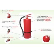 Cpd1a - Extincteurs portatifs à poudre sèche Pri-Safety - Capacité 1 kg - Normes chiliennes_3