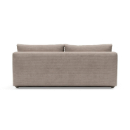 Innovation Living - Canapé convertible à ouverture assistée Osvald Cordufine beige 150x200 cm - design élégant avec espace de rangement_3