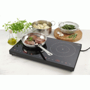 Plaque de cuisson à induction 3500W double Kitchen Line HENDI_3