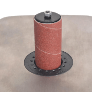 Vidaxl ponceuse à axe oscillant 450 w bleu 142709_3