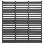 Vidaxl panneau de clôture wpc 180x180 cm gris 318110_3