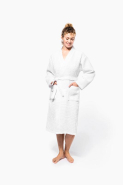 Peignoir kimono nid d'abeille 100% coton - Réf: K122 - Marque Kariban_3