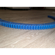 Pignons et couronnes dentées en PA6 bleu pour calibreur de pommes de terre - Convoyeur à bande - Région Beaumont-le-Roger - MTCP_3