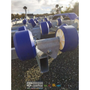Porte bateau multi-rouleaux GALAXY - GD12 / G1602 - PTAC : 2400Kg - 2 essieux - Sun Way_3