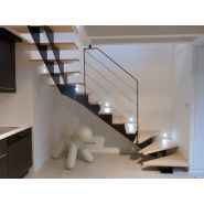 Escalier tourant -acier  cremaillere