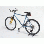 MOTTEZ - Range vélo sur pied B054Q - Compatible tous vélos avec freins à disque et lamelle extra plate_3