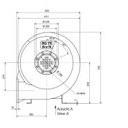 Ventilateur radial Atex RD 72 - Elektror - moyenne pression - jusqu'à 90 m³/min et 6.800 Pa_3