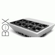 Vitrine réfrigérée à Tapas ventilée 8 GN 1/6 Série TOPPING BOX Sayl_3