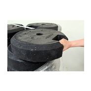Socle rond en pvc recyclé - traffimex - poids 25 kg - 11-6025-003_3