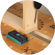 Wolfcraft ensemble de gabarits de poche 4642000 405148_3