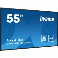 Iiyama LH5541UHS-B2 àÉcran d'affichage dynamique En forme de kiosk 138,7 cm (54.6