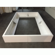 Jardinière carrée en résine Ultra® - sur mesure, résistante et personnalisable pour intérieur et extérieur_3