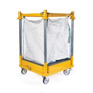 Support à fond tôlé sur roulettes pour big-bag_3