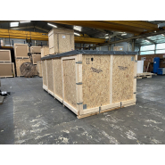 Caisse en bois navette sur-mesure en OSB F- Réutilisable - NIMP15 SEI 4C - Fret Maritime_4