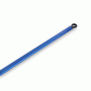 Pelle à pizza rectangulaire perforée aluminium 33x33 - Manche 60 cm - Gamme Azzurra | GI.METAL_3