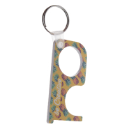 Porte-clés hygiénique en acrylique - Impression digitale LED UV - Utilisation sans contact_3