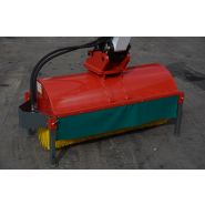 Balayeuse orientable Attec - Nettoyage général et tranchées par raboteuses d'asphalte - Conception légère_3