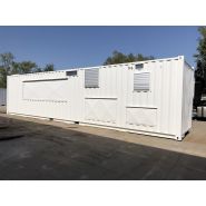 Peinture et menuiserie pour container sur mesure