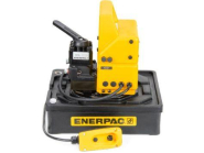 PUJ1401B - Pompe hydraulique électrique compacte à deux vitesses - 115V - Distributeur manuel 4/3 pour vérins double effet_3