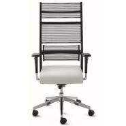 Fauteuil ergonomique de direction LORDO - Marque Dauphin - réglages personnalisés et tissu résille élastique_3