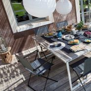 Chaise pliante Lfm2640_6897 - Lafuma - acier galvanisé - design chic et confortable_3